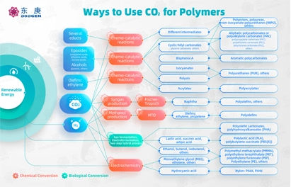 Overview Diagram | Technical Routes for CO2 Conversion into High-Value Polymers