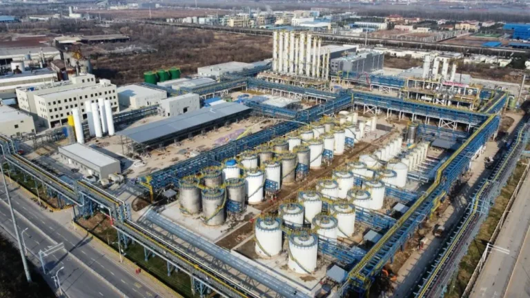 The ethylene carbonate purification unit provided by DODGEN for SHINGHWA new energy started successfully in one time