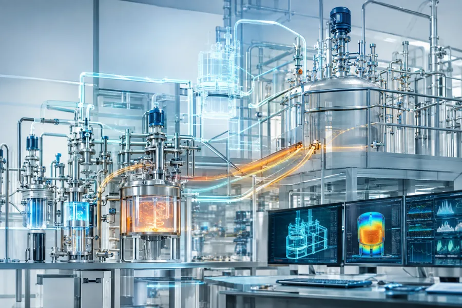 Engineering workflow for mathematical modeling of industrial polymerization reactors from laboratory to commercial production