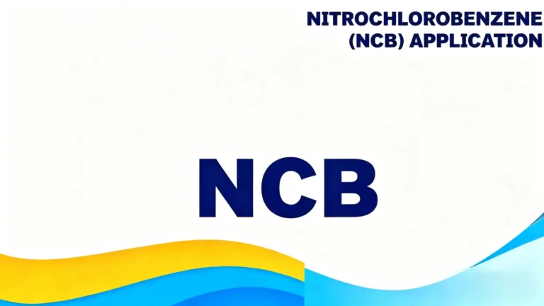 Nitrochlorobenzene (NCB) Global Market Overview and Industrial Chain Insight: Technology, Trends, and Challenges