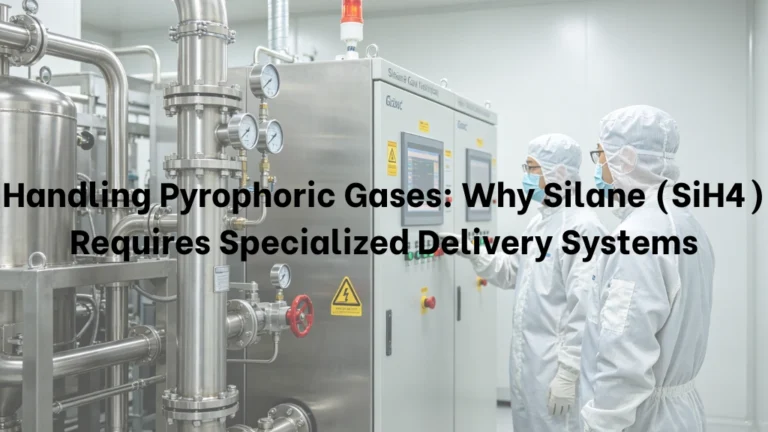Silane Handling Risk and the Need for Specialized Gas Delivery Systems