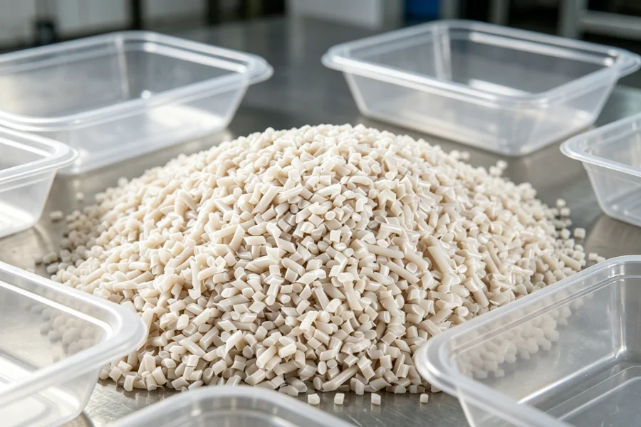 PLA food safe packaging material biodegradable plastic safety