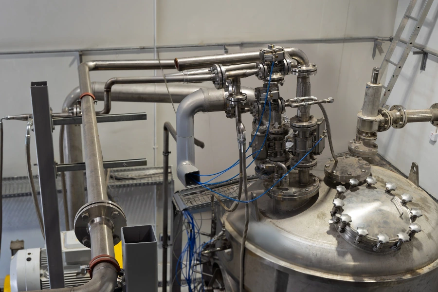 industrial MMA polymerization reactor for heat dissipation and safety design