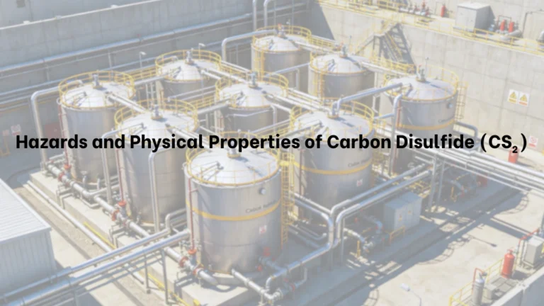 Hazards and Physical Properties of Carbon Disulfide (CS₂)