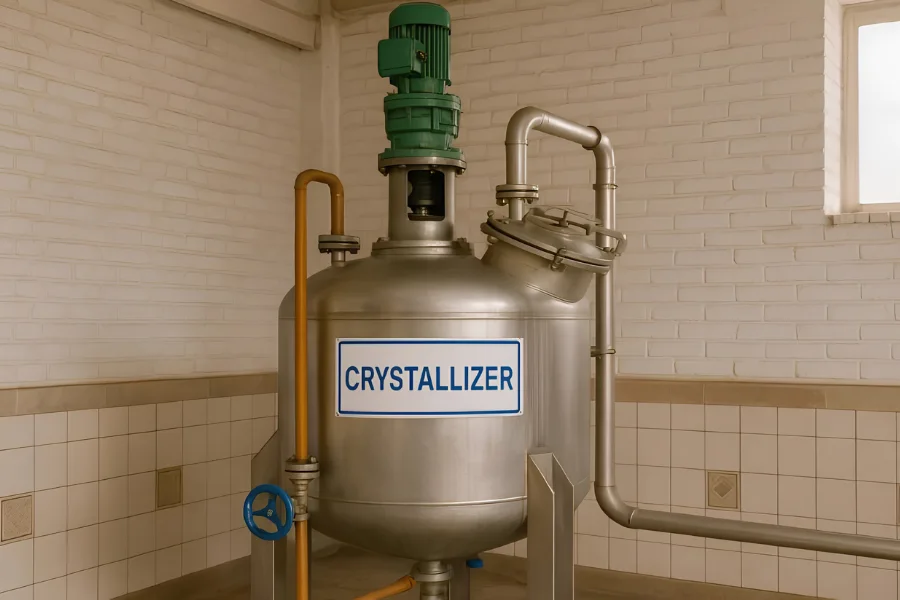 lactide purification system distillation and crystallization in PLA production