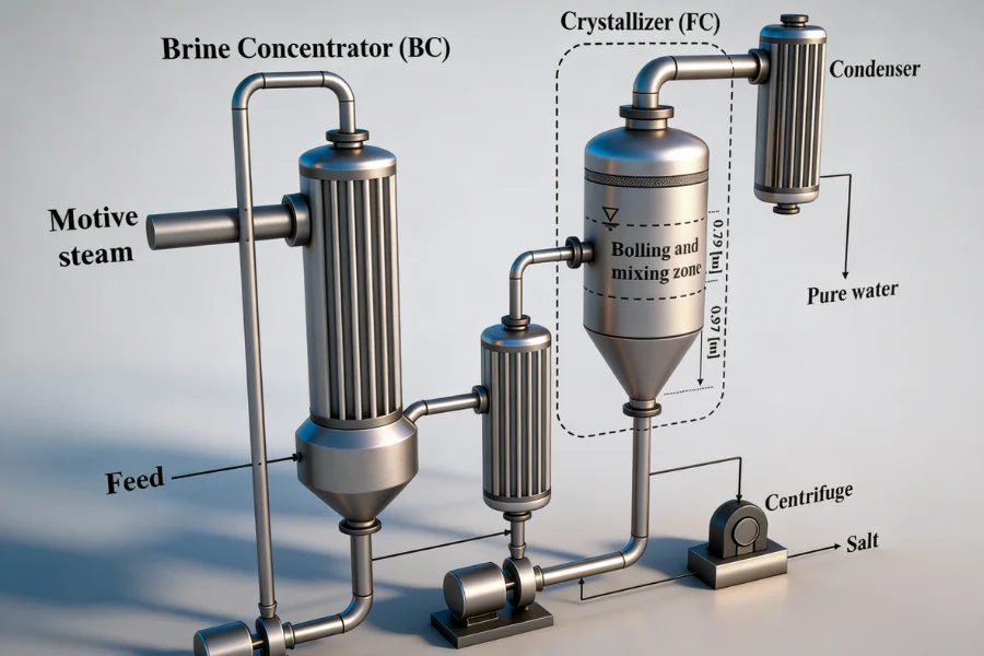 sodium cyanide crystallizer equipment for industrial production line