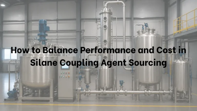How to Balance Performance and Cost in Silane Coupling Agent Sourcing