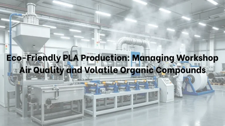Eco-Friendly PLA Production: Managing Workshop Air Quality and Volatile Organic Compounds