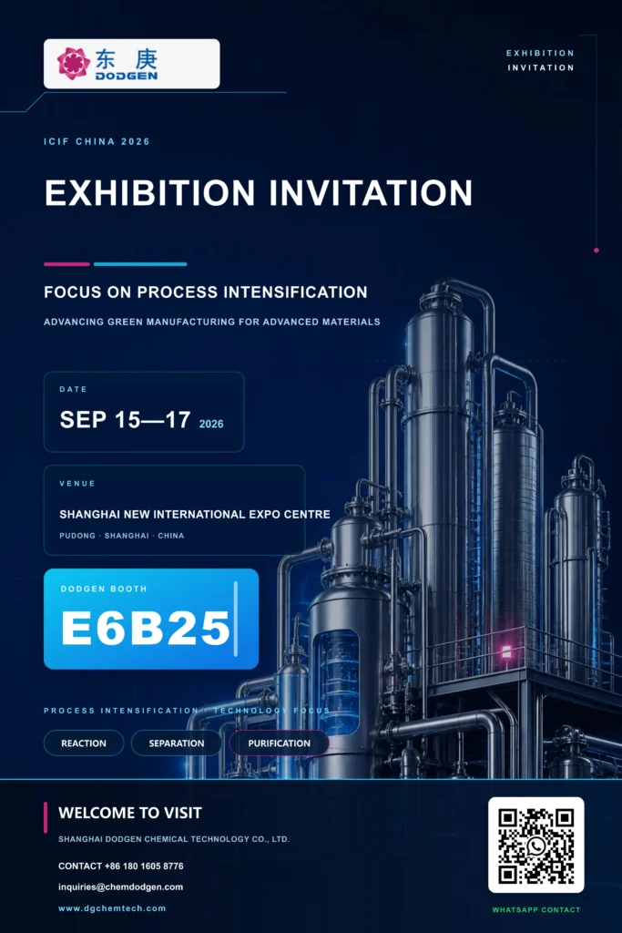 Three Engineering Answers in Process Intensification at Booth E6B25 invitation
