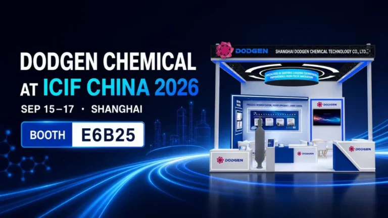 DODGEN at ICIF China 2026 | Three Engineering Answers in Process Intensification at Booth E6B25
