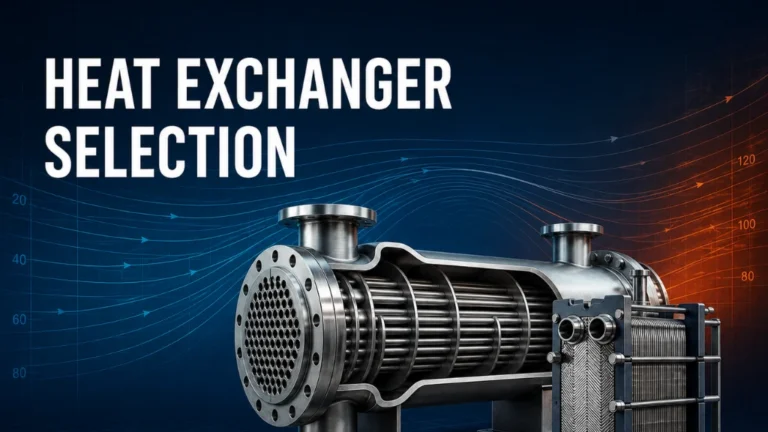 Heat Exchanger Selection: If the Heat Duty Is Wrong, Everything Downstream Is Compromised
