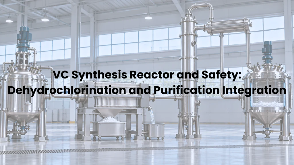 VC Synthesis Reactor and Safety: Dehydrochlorination and Purification Integration