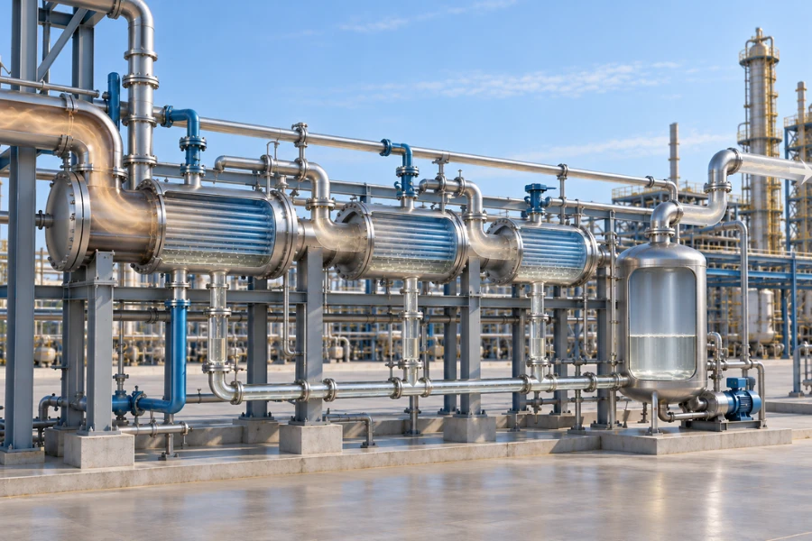 CS₂ recovery by reaction gas condensation